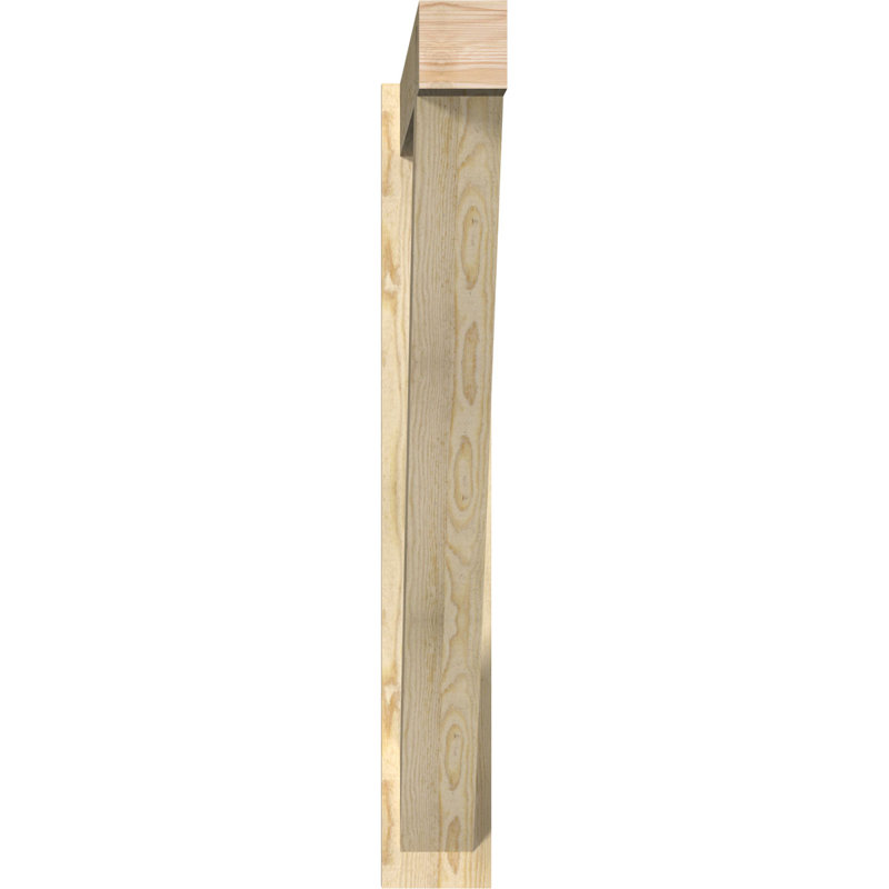 Pavé traditionnel traditionnel, P 44 po x H 44 po, Sapin Douglas de 6 po (sciage brut)