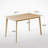 Gladkowski Oak Solid Wood Modern Dining Table-94375563