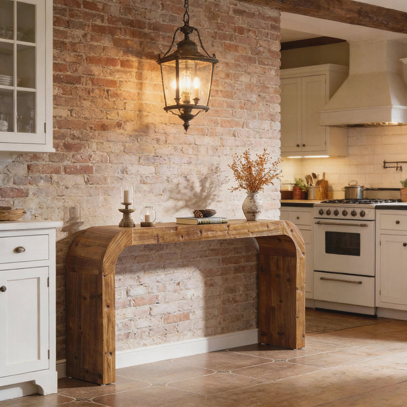 Table de salon en bois Modern Farmhouse