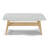 Roseleaf Marble Top Single Coffee Table-1605255479