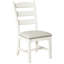 Chaise d'appoint rembourrée Jasso