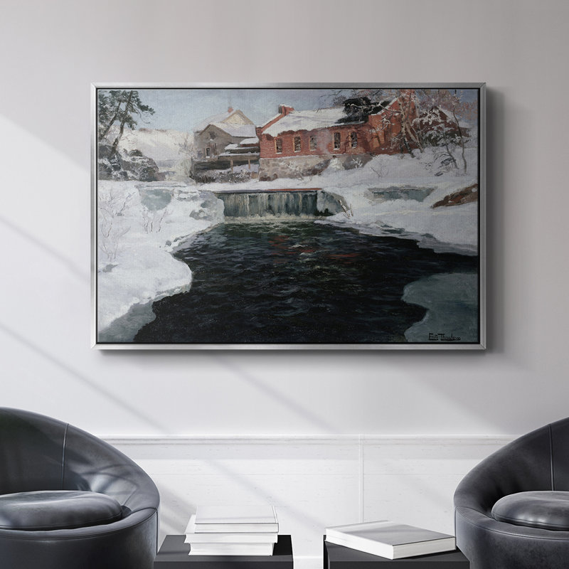 "Vintage Landscape - CDVII" sur toile, H 25 po x l 37 po