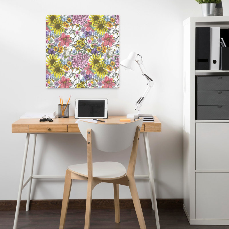 Art contemporain rétro, art contemporain, H 18 po x l 18 po