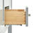 61'' Single Bathroom Vanity with Carrara Marble Top-59693551