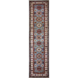 Transitional One-of-a-Kind Runner 2'7" X 10'5" Hand Knotted Area Rug