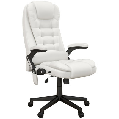 Office Chair with Faux Leather Upholstered, Swivel, Adjustable Height by Brayden Studio