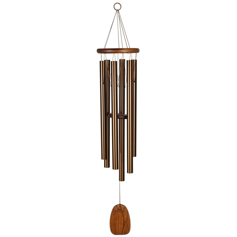 Carillon Woodstock Chimes, H 40 po x l 7 po x P 7 po, Bronze