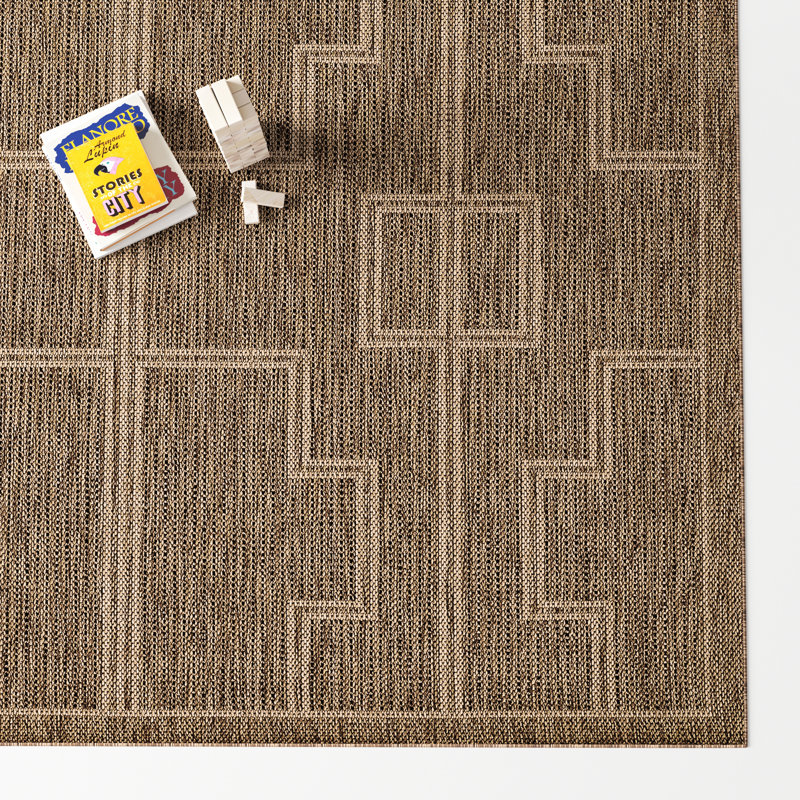 Ava Moroccan Indoor / Outdoor Rug, Runner 2'7" x 7'6"