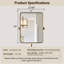 Miroir de salle de bain moderne inclinable-546698887-554523133
