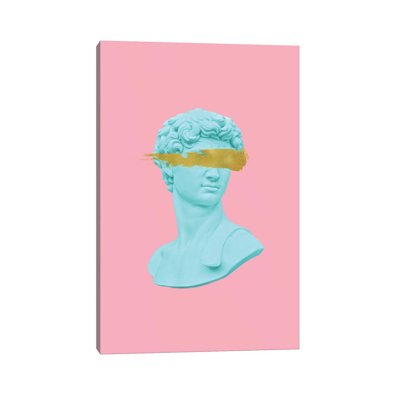 David In Blue - Wrapped Canvas Gallery-Wrapped Canvas Giclée, 30.48 cm H x 45.72 cm W