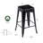 Kohki 24" Counter Stool Metal Bar Stools Counter Height Barstools Backless Indoor/Outdoor Bar Stools Kitchen Counter Stools Chairs(Set of 4)-1521817820-1521817808