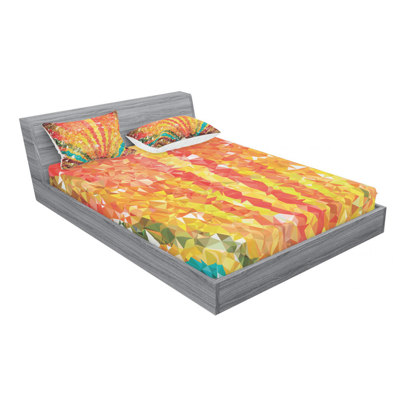 Microfiber Sheet Set, Full Sheet Set with Fitted Sheet