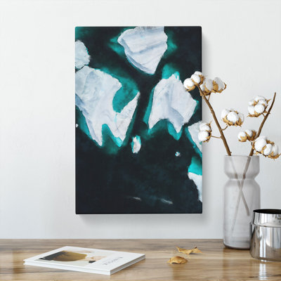 Iceberg In Greenland - Wrapped Canvas