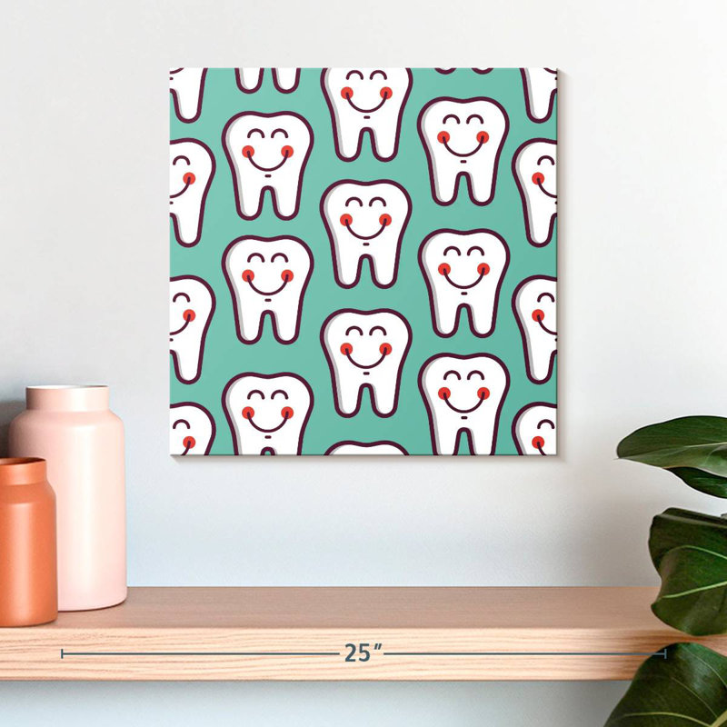 Alcaraz Smiley Tooth, H 16 po x l 16 po