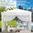 10'X10' Folding Canopy Tent With 4 Removable Sidewalls Waterproof Adjustable Height Outdoor Event Shelter Upf 50+ Gazebo Portable Tents For Parties Beach Camping Wedding Ez Pop Up Canopy 4Pcs Weight Bag + Carry Bag-115197825