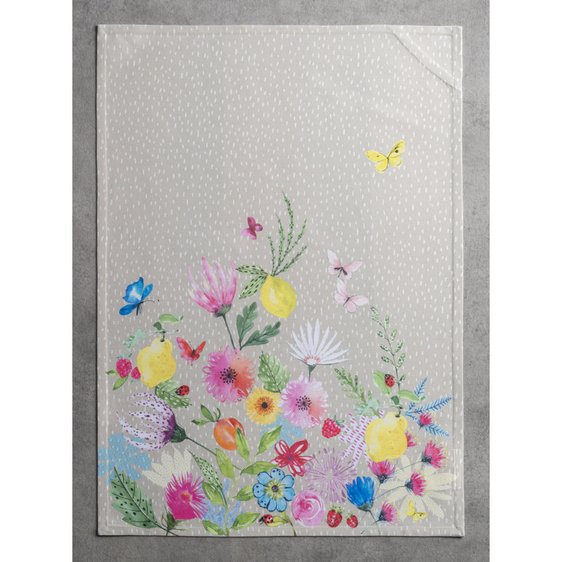 Ensemble de 3 serviettes à thé Jardin D'ete, Brouillard