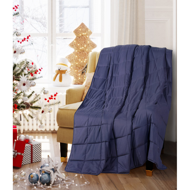 Dearfoams Weighted Blanket, Gray