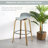 Brees Counter Stool with Metal Frame-1061402516