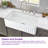 33'' L Single Bowl Fireclay Kitchen Sink