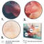 Orange, bleu, danse, couleurs I-88511596-88511602