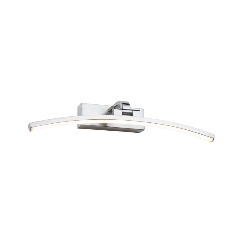 1 - Light Hardwired LED Wall Mounted Picture Light, Brushed Nickel