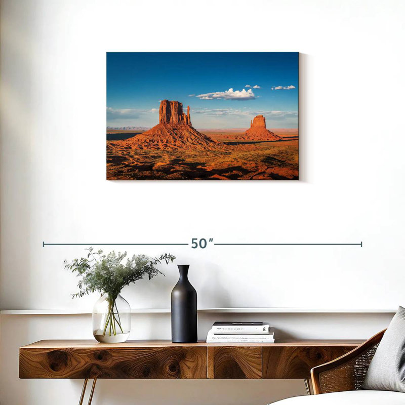 Monument Valley Desert, 20" H x 30" W