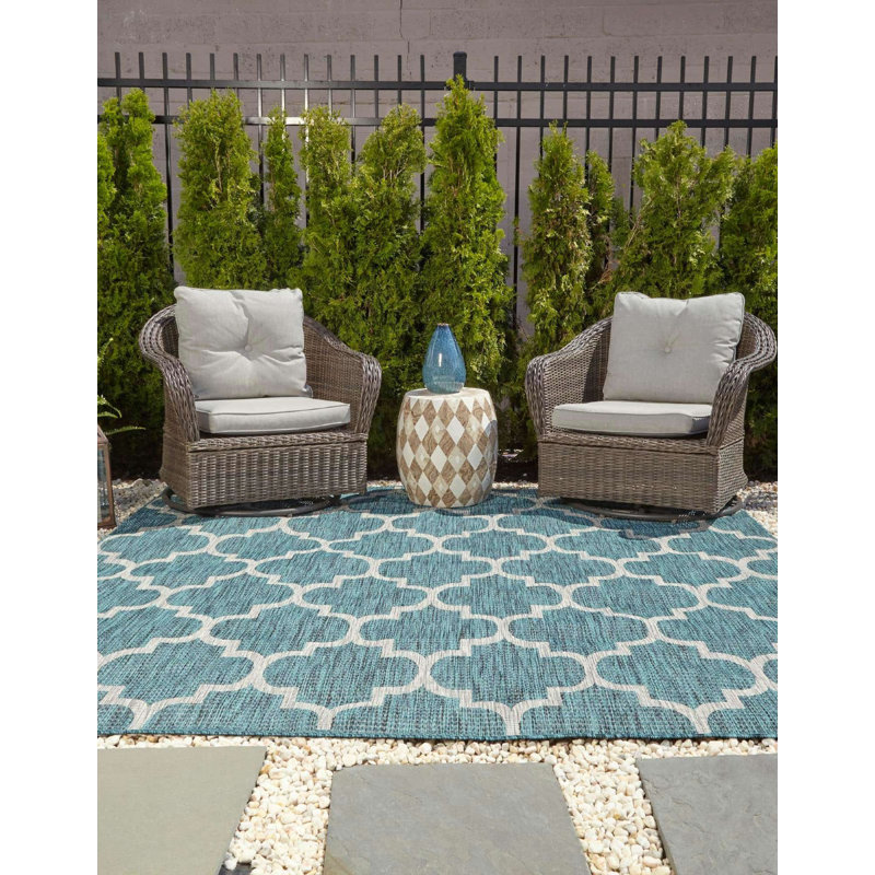 Tapis d'extérieur Preen couleur beige, Rectangle 3 pi 3 po x 5 pi 3 po
