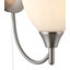 Barium Steel Armed Sconce-29180664
