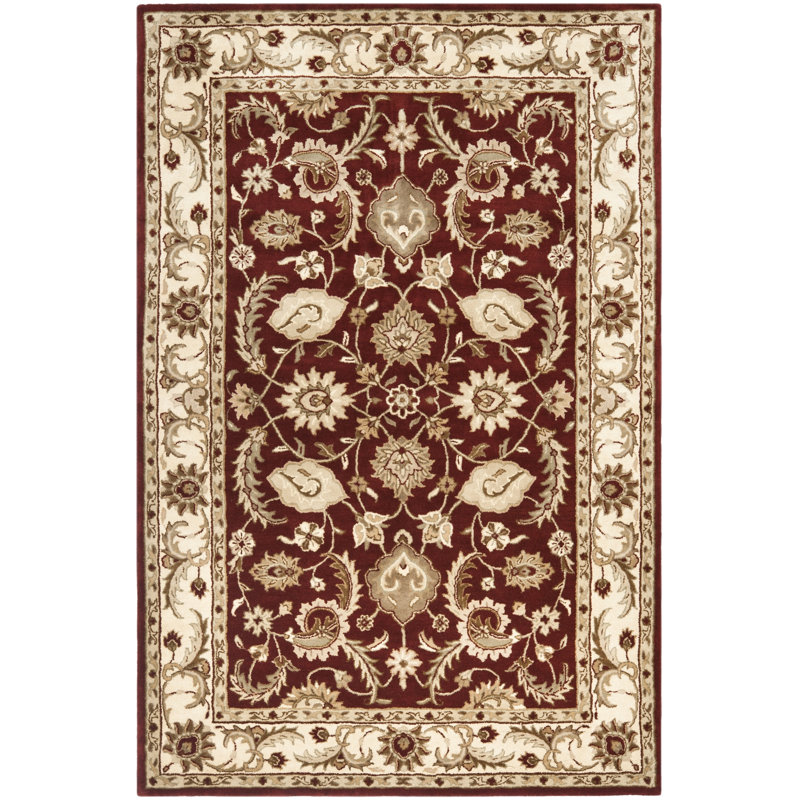 Oriental Wool Hand Woven Area Rug, Rectangle 122 x 183cm