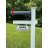 Personalized Post Mounted Mailbox and Address Plate-35528059