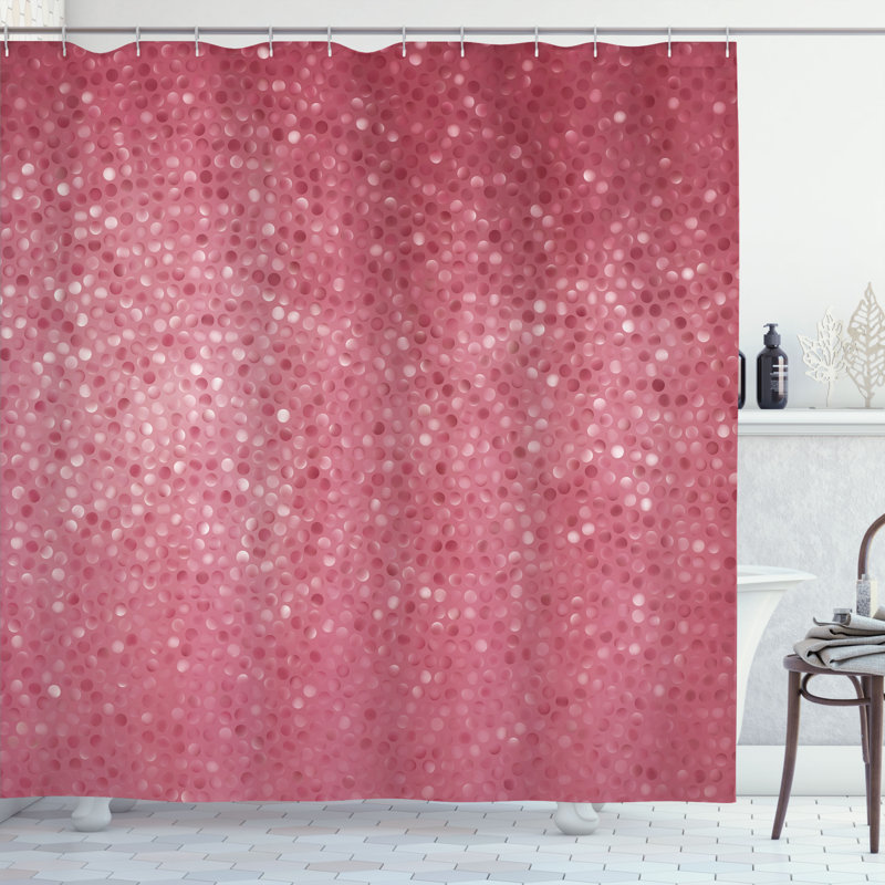 Ensemble de rideau de douche + crochets, H 69 po x l 70 po, Indigo foncé