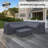 Zeke Deep Seating Sectional Patio Conversation Sets Outdoor Furniture Covers