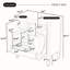 Meuble-lavabo de salle de bain avec lavabo, tiroir fonctionnel, tablette de porte-107201993-107201994