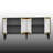 59'' Wide Rectangle Console With Reflective Strip-110432428
