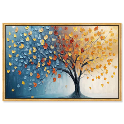 Butterfly Dream Tree III Canvas Colorful Tree Art by Art Remedy