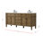 Rivers 72'' Double Bathroom Vanity with Marble Top-410728510