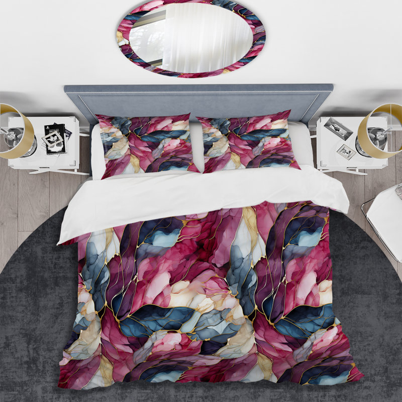 Ensemble de housse de couette Bohemian Flair, Housse de couette pour très grand lit et 2 très