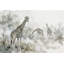 Papier peint aquarelle girafes brumeuses-171850004-171850011