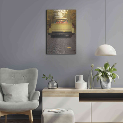 «Yellow Pumpkin Hauler» par Lori Deiter, art mural en métal