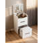 Bureau de coiffeuse 3 en 1 avec miroir-1795044163
