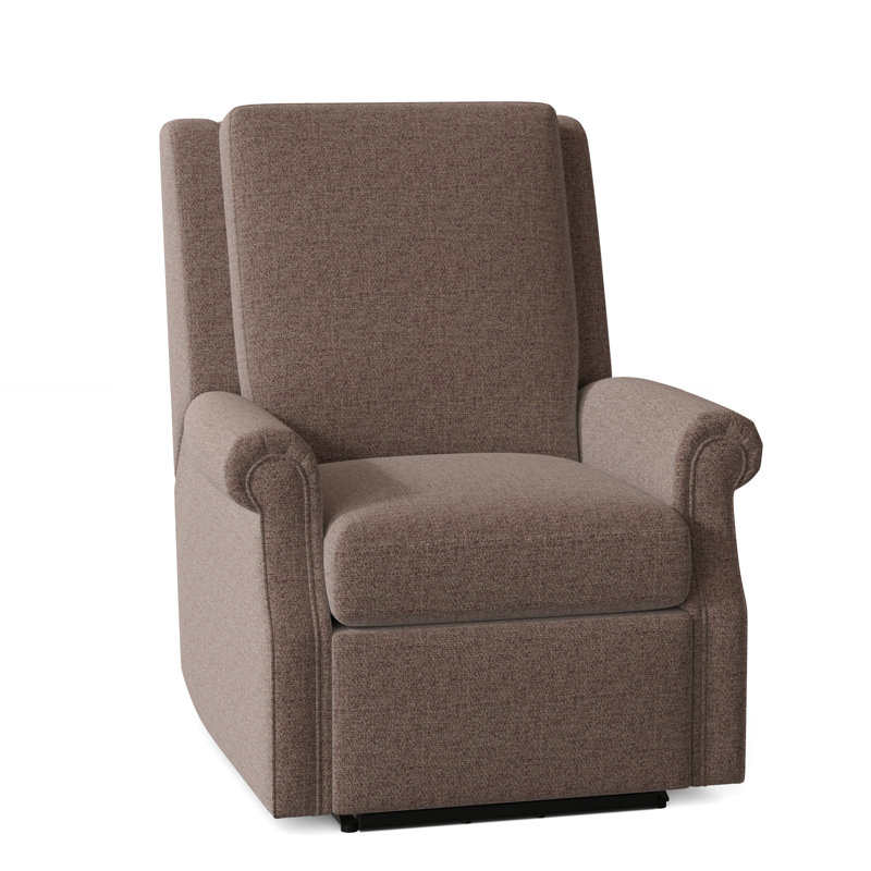 Roll Arm 32.5" Wide Standard Recliner, Zero Wall, 8794 Parchment, Manual