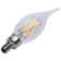 40 Watt Equivalent CA10 E12/Candelabra Dimmable 3000K LED Bulb