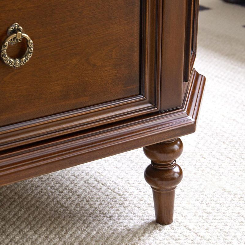 Solid Maple Coffee Table with High Wooden Legs, 19.68" H x 51.18" L x 27.55" W