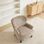 Fauteuil club rembourré Boucle