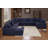 Chenille Modular 12-piece Oversized Reversible Corner Sectional-632043141