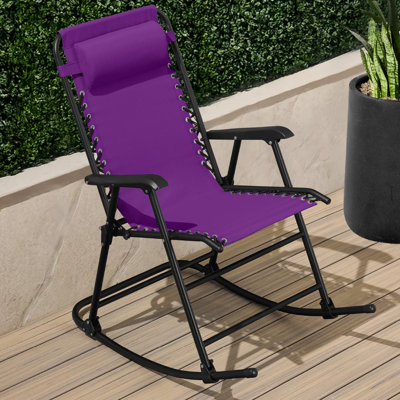 Outdoor Rocking Lounge Chair