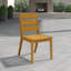 Algarve Teak Patio Dining Chair with Cushion (Set of 2)-1351656946