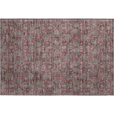 Premium Machine Washable Prisco Merlot Rug