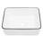 Quality 16X12 Inch White Ceramic Bathroom Vessel Sink - Long-Lasting Performance Modern Rectangular Attractive Design