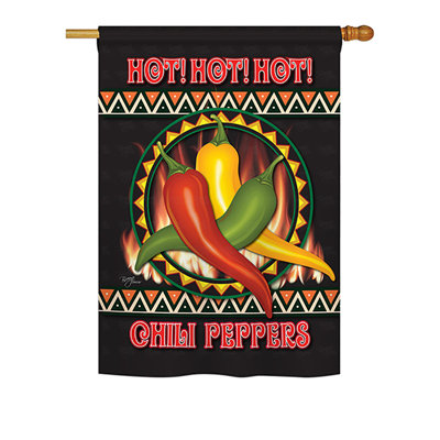 Double Sided Polyester House Flag